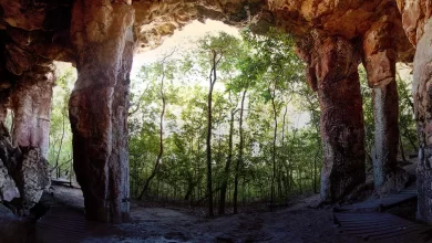 Registro do Parque Natural Municipal Templo dos Pilares. (Foto: Divulgação) - CREDITO: CAMPO GRANDE NEWS